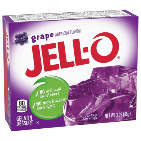 Jell-O Grape Gelatin 85g