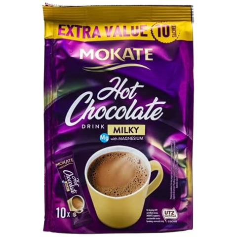 Mokate Milky Hot Chocolate (10 x 18g)