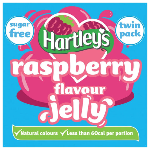 Hartley's Sugar Free Raspberry Jelly Crystals 23g