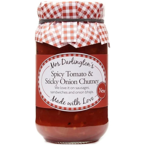 Mrs Darlington Spicy Tomato & Sticky Onion Chutney 312g