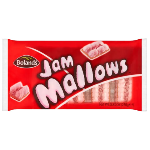 Bolands Jam Mallows 250g