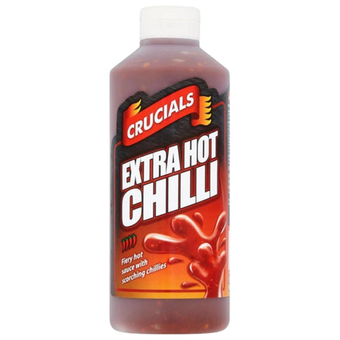 Crucials Extra Hot Chilli Sauce 500ml