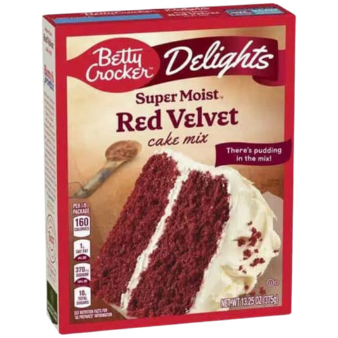 Betty Crocker Super Moist Red Velvet Cake Mix 376g