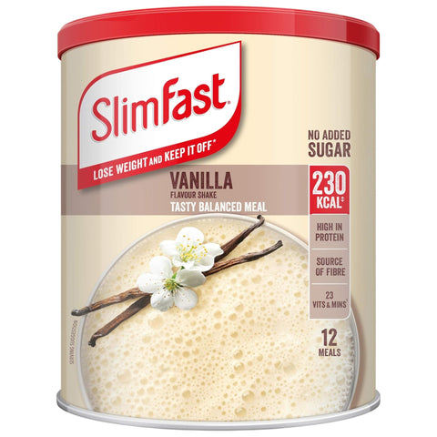 Slimfast Powder Tin Vanilla 365g