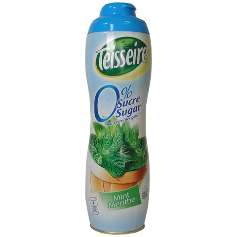 Teisseire Mint Sugar Free Syrup 600ml