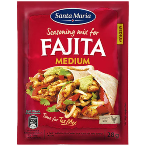 Santa Maria Fajita Medium Seasoning Mix 28g