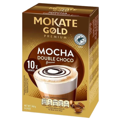 Mokate Gold Premium Mocha Double Choco 10x14g