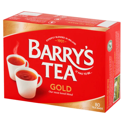 Barrys Gold Teabags 80s (250g)
