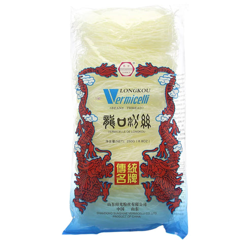 Longkou Mung Bean Vermicelli - Yuanbao Style 250g