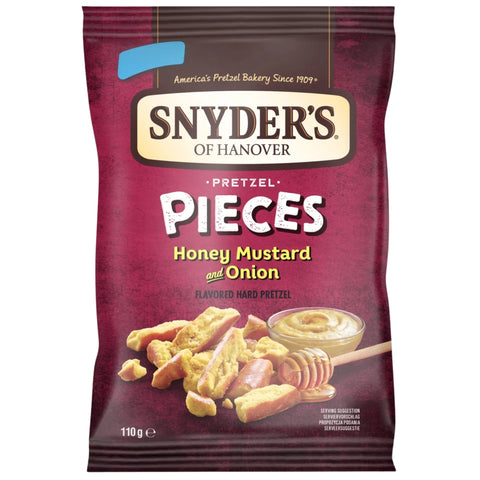 Snyder’s Pretzel Pieces Honey Mustard & Onion 110g