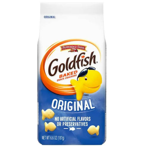 Pepperidge Farm Goldfish Original Saltine Baked Snack Crackers 187g