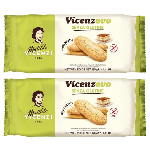 Matilde Vicenzi Gluten Free Savoiardi Ladyfinger Biscuits 125g