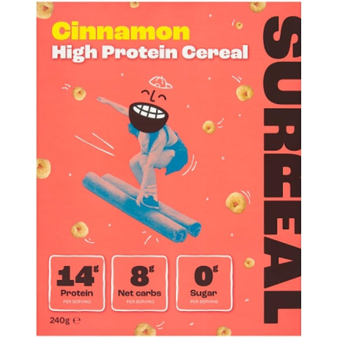 Surreal Cinnamon High Protein Cereal 240g