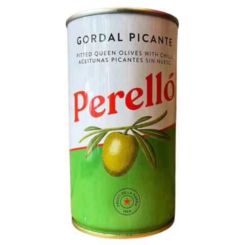 Perello Gordal Pitted Olives Tin 150g