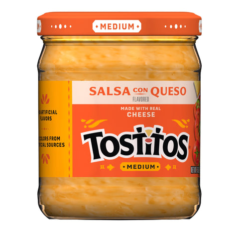 Tostitos Salsa Con Queso Medium 424g (15oz)