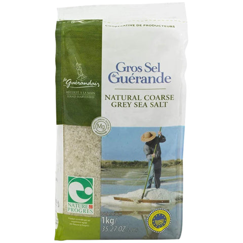 Le Guerandais Coarse Sea Salt in bag 1kg