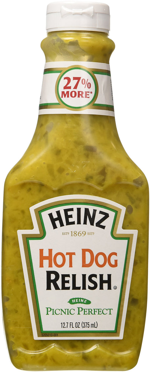 Heinz Hot Dog Relish Bottle 375ml