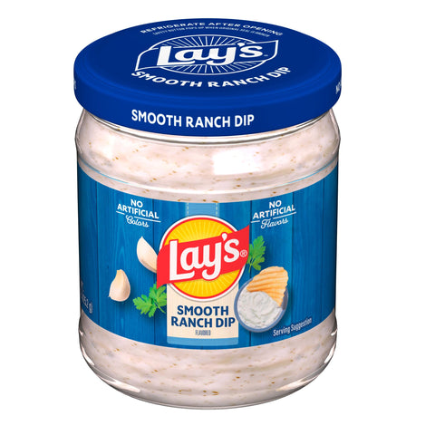Lay's Smooth Ranch Dip 424g (15oz)