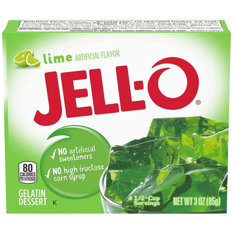 Jell-O Lime Gelatin 85g
