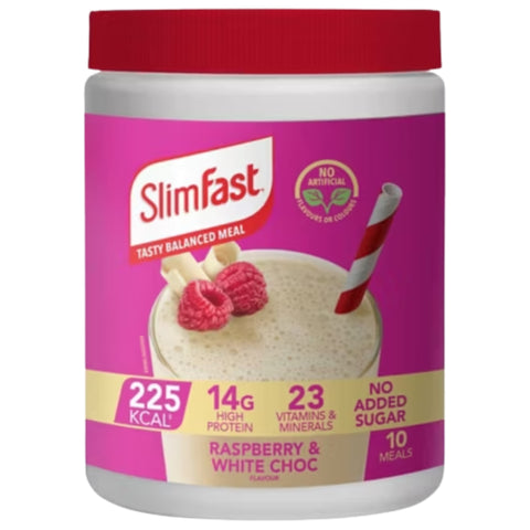 Slimfast Powder Raspberry & White Chocolate 365g