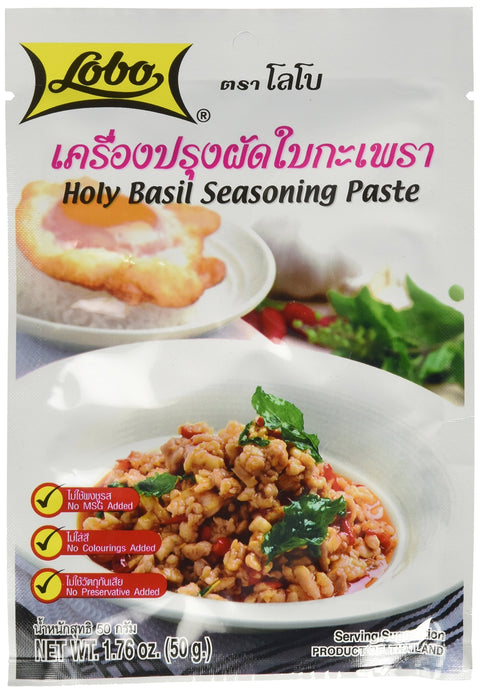 Lobo Thai Holy Basil Seasoning Paste 50g