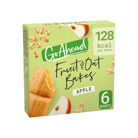 Go Ahead Apple Fruit and Oat Bakes Snack Bars Apple 210g