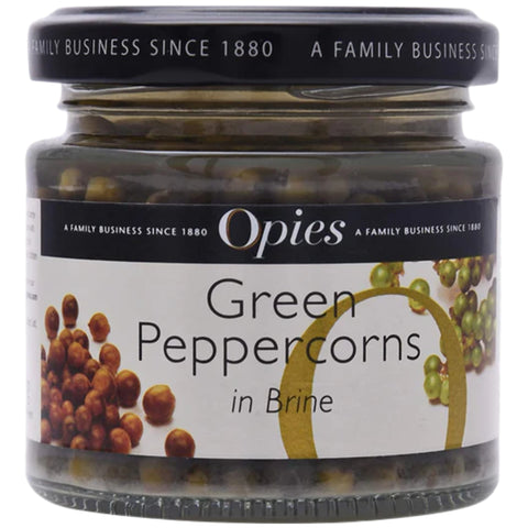 Opies Green Peppercorns in Brine 115G