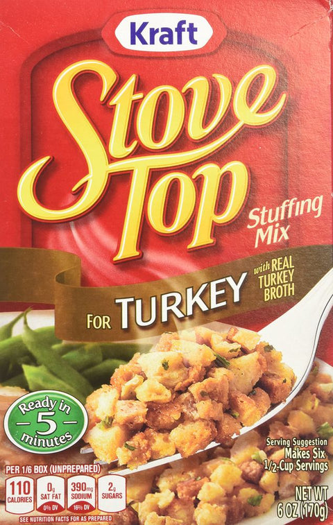 Kraft Stovetop Turkey Stuffing 170g