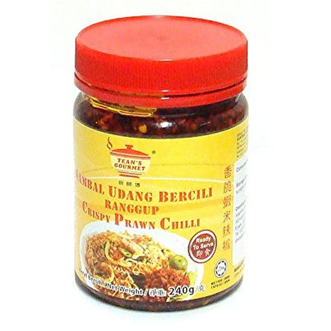 Tean's Gourmet Crispy Prawn Chilli 240g