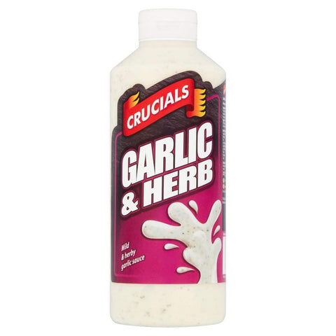 Crucials Garlic & Herb Squeezy Sauce 500ml