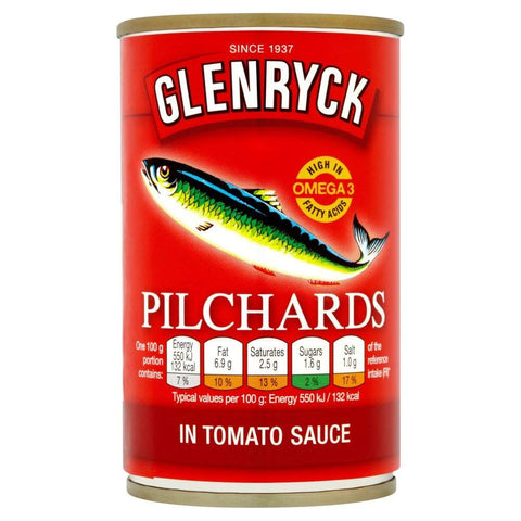 Glenryck Pilchards 155g