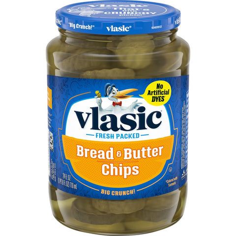 Vlasic Bread and Butter Chips 710ml