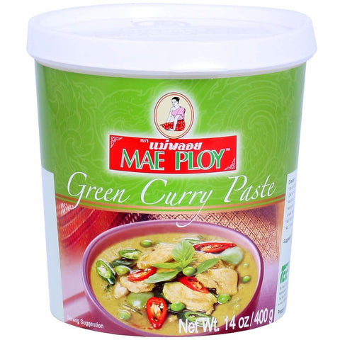 Mae Ploy Thai Green Curry Paste 400g