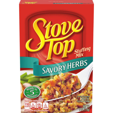 Kraft Stovetop Savory Herbs Stuffing Mix 170g