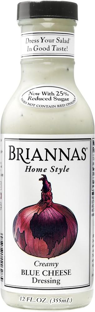 Briannas Home Style Creamy Blue Cheese Dressing 355ml
