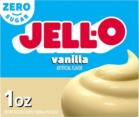 Jello Instant Vanilla Pudding Mix Sugar Free 28g Default