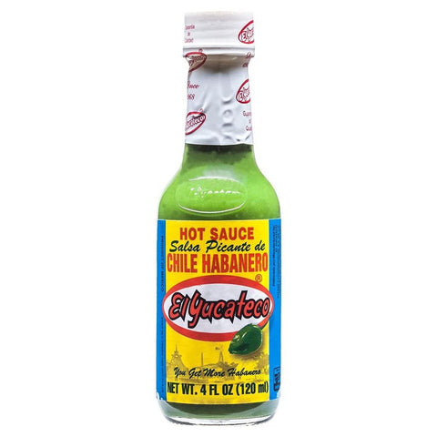 El Yucateco Green Habanero Hot Sauce 120ml