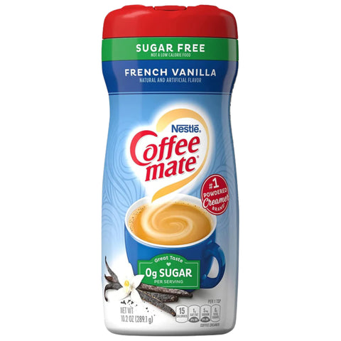 Coffee Mate French Vanilla Sugar Free 10.2oz