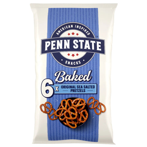 Penn State Sea Salted Pretzels Multipack 6x22g